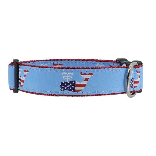 Preston Patriotic Whale Collars & Leads