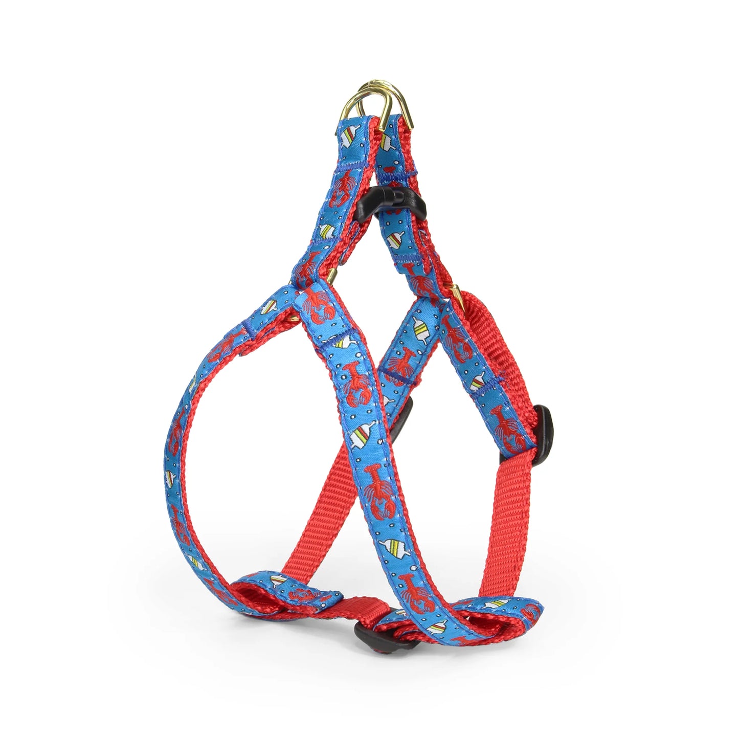 Up Country Lobster & Bouy Step In Harnesses - Small Breed