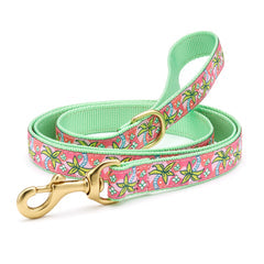 Up Country Pink Palms Collars & Leads