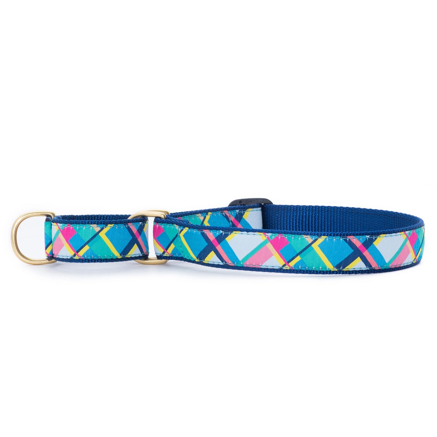 Up Country Best In Plaid Martingale Collar
