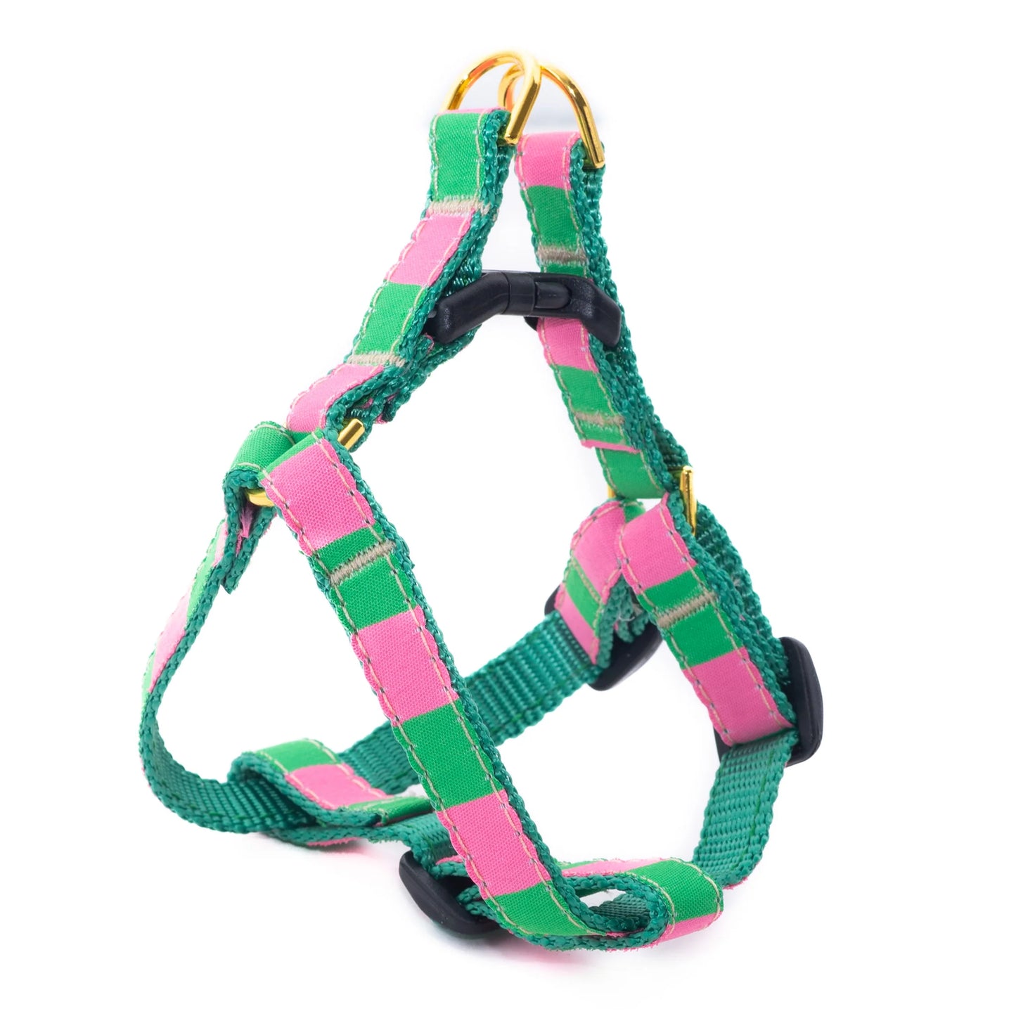 Up Country Cabana Stripe Step In Harnesses - Small Breed
