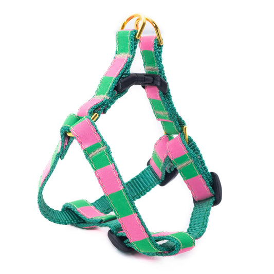 Up Country Cabana Stripe Step In Harnesses - Small Breed
