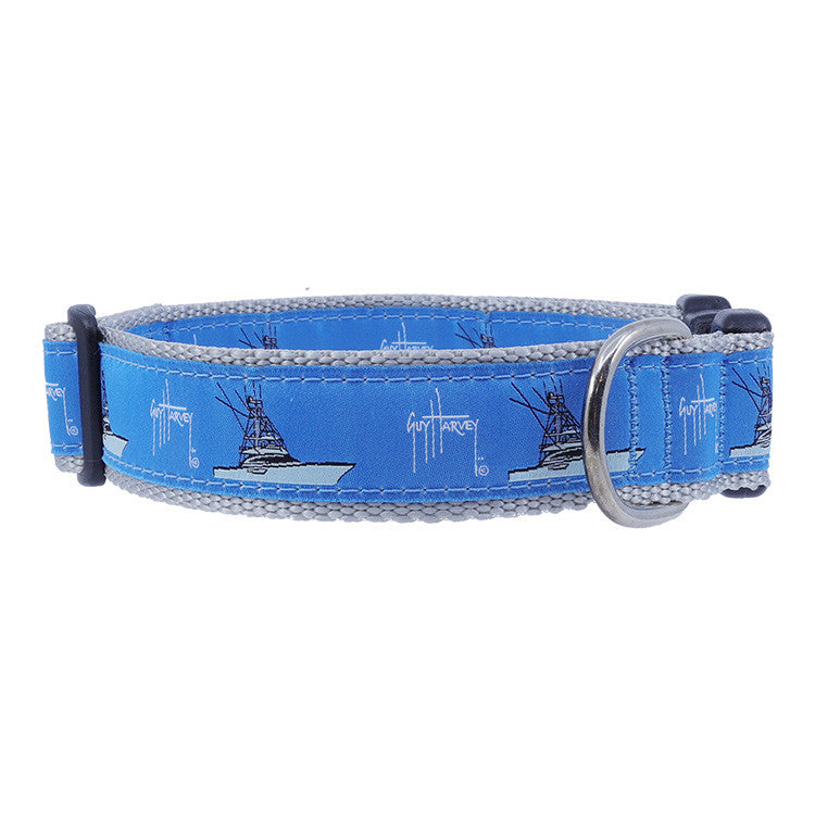 Guy Harvey Deep Sea Fishing Boats Collars & Leads