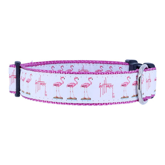 Guy Harvey Flamingo Collars & Leads
