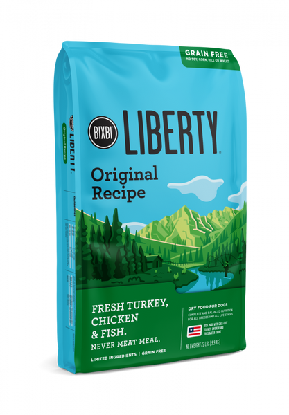 BIXBI LIBERTY Original (Turkey, Chicken, Fish) Kibble