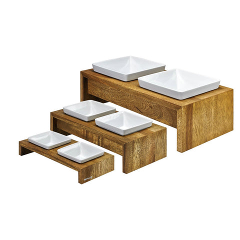 Artisian Double Wood Diner - Bamboo