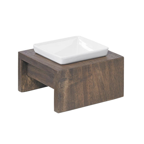 Artisian Single Wood Diner - Walnut