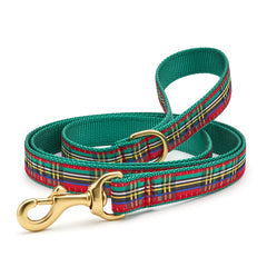 Up Country Christmas Sparkle Plaid Collar & Leads