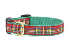 Up Country Christmas Sparkle Plaid Collar & Leads
