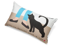 Up Country Pillow Life Is Better With A Cat