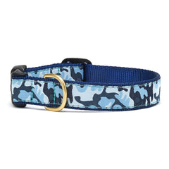 Up Country Navy Camo Collars & Leads
