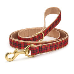 Up Country New Red Plaid Collars & Leads