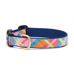 Up Country Pink Madras Collars & Leads