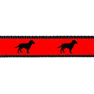 Preston Black Dog Collars & Leads
