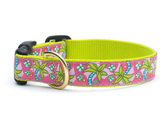 Up Country Pink Palms Collars & Leads