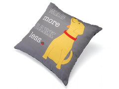 Up Country Pillow Wag More Bark Less
